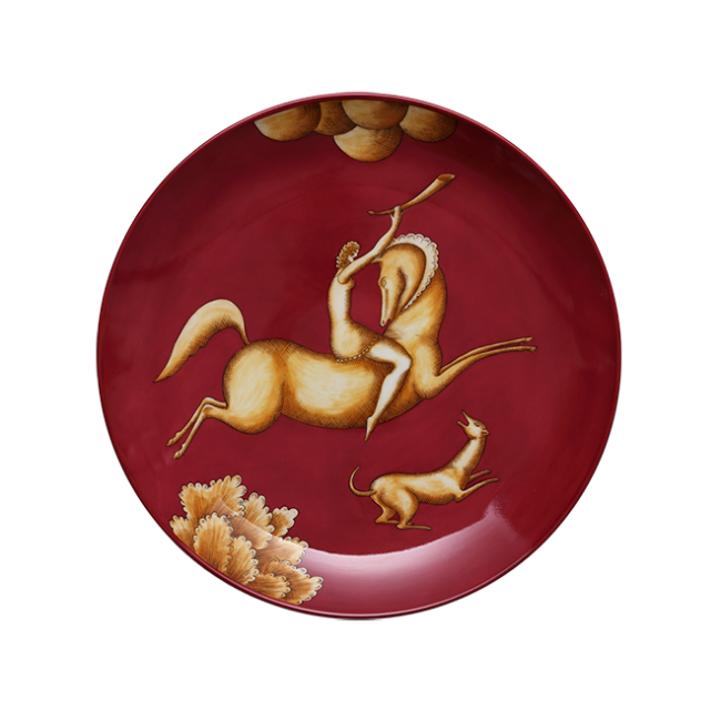 지노리 1735 Wall 접시 Gio Ponti La Venatoria Ginori plate Ponti  01192