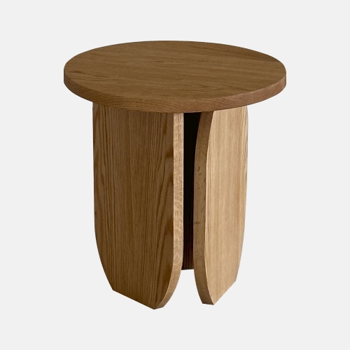 에이피알론드 마티아 사이드 테이블 스툴 미디엄 오크 우드  / MARTIA Side Table Stool Medium Oak Wood