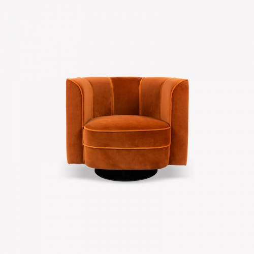 일바 플라워 스위블 라운지 체어 ILVA Flower Swivel Lounge Chair