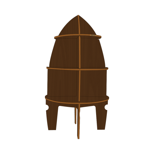 리빌라 로켓책장 REVILLA ROCKET VITRINE