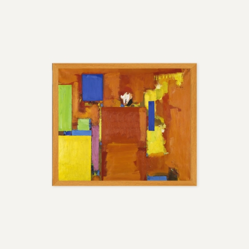 그릿시즌 한스 호프만 / The Golden Wall, 1961 (액자포함, 28x33)