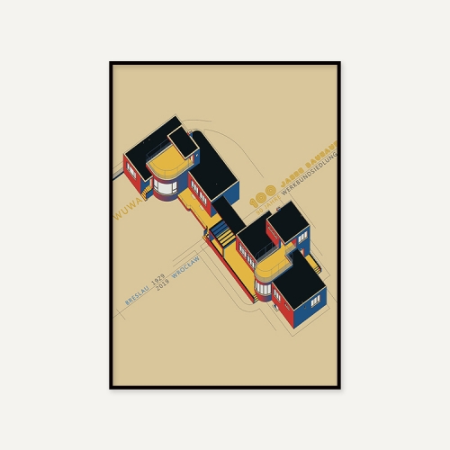 그릿시즌 얀 예르만스키 / WUWA Wrocław 1929-2019 v3 (액자포함, 48x68)
