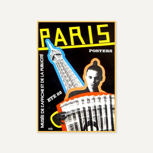그릿시즌 라지아 / Paris Exhibition, 1982 (액자포함, 42x60)