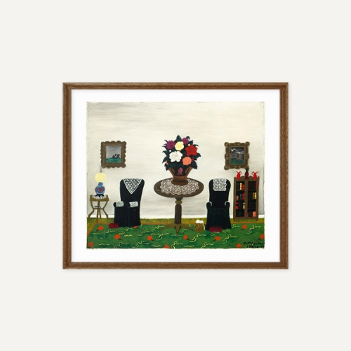 그릿시즌 호레이스 피핀 / Victorian Interior II, 1945 (액자포함, 46x56)