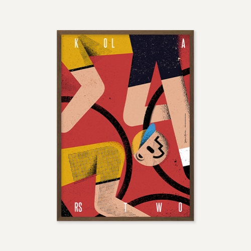 그릿시즌 야콥 카민스키 / Cycling (액자포함, 48x68)