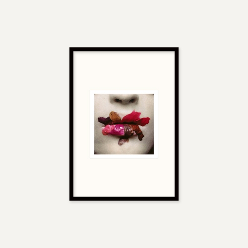그릿시즌 어빙 펜 / Mouth (for L\'Oréal), 1986 (액자포함, 21x30)