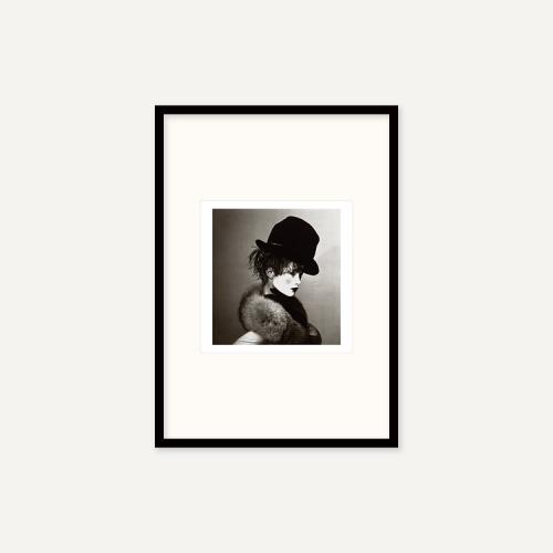 그릿시즌 어빙 펜 / Black Hat and White Face (Carolyn Murphy), 1997 (액자포함, 21x30)