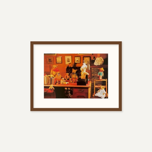 그릿시즌 미르야 드 브리스 / Bear Family Ameronge (액자포함, 15x20)