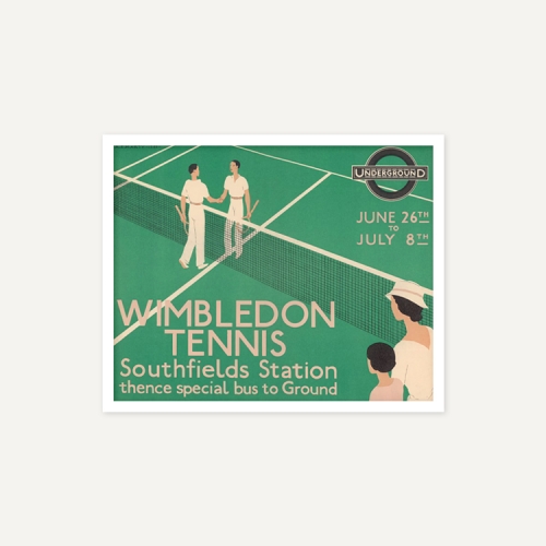 그릿시즌 Wimbledon Tennis, 1933 (액자포함, 49x61)