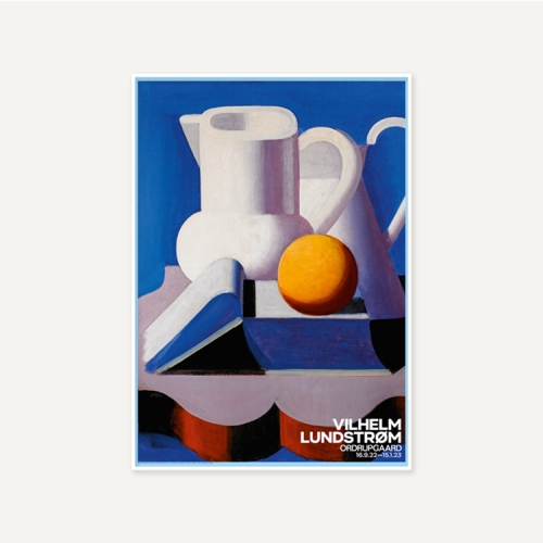 그릿시즌 빌헬름 룬드스트롬 / Arrangement with Jugs (액자포함, 60x84)