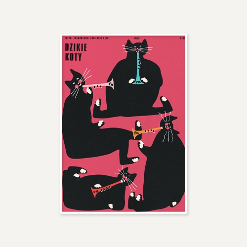 그릿시즌 야콥 자사다 / Wild Cats (액자포함, 48x68)
