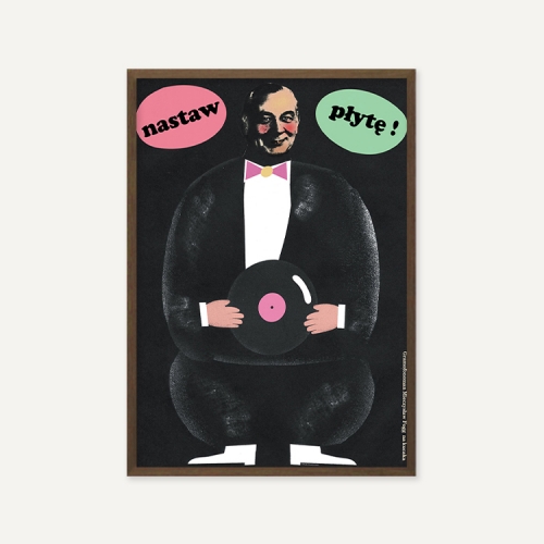그릿시즌 야콥 자사다 / Put The Vinyl On (액자포함, 48x68)