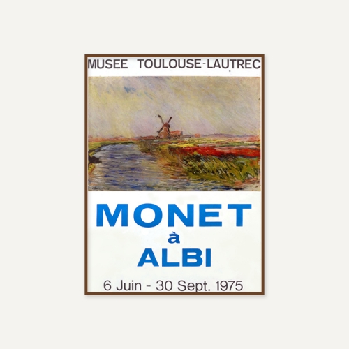 그릿시즌 클로드 모네 / ALBI (액자포함, 54x71)