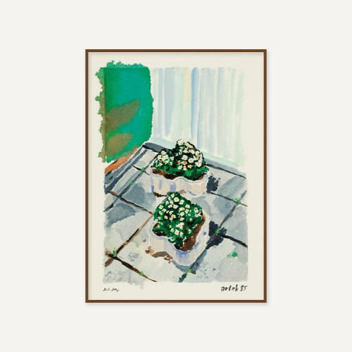 그릿시즌 카롤리나 헬버그 / Garden as a Room (액자포함, 50x70)