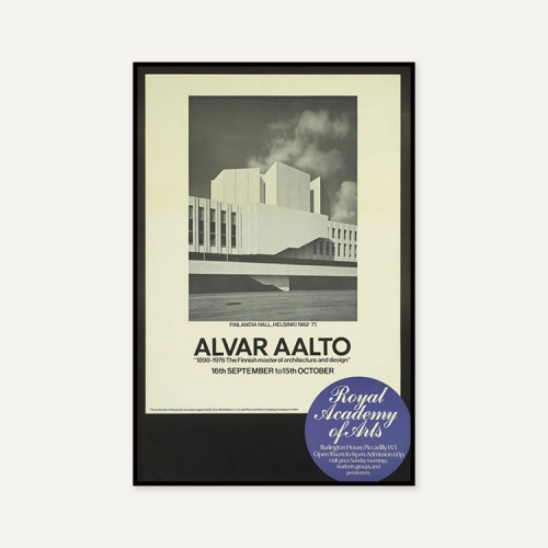 그릿시즌 알바 알토 / Alvar Alto 1978 (액자포함, 51x76)