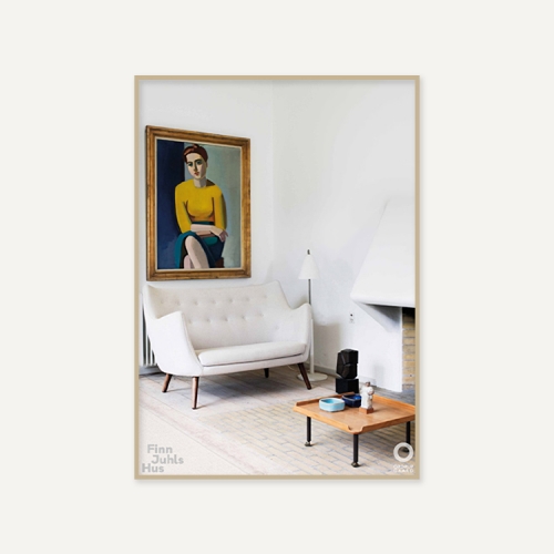 그릿시즌 핀 율 / Hjemme hos Finn Juhl (액자포함, 60x84)