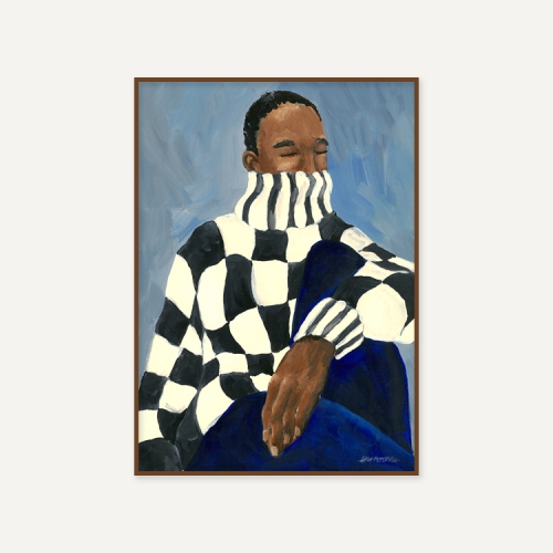그릿시즌 한나 피터슨 / Check (액자포함, 50x70)