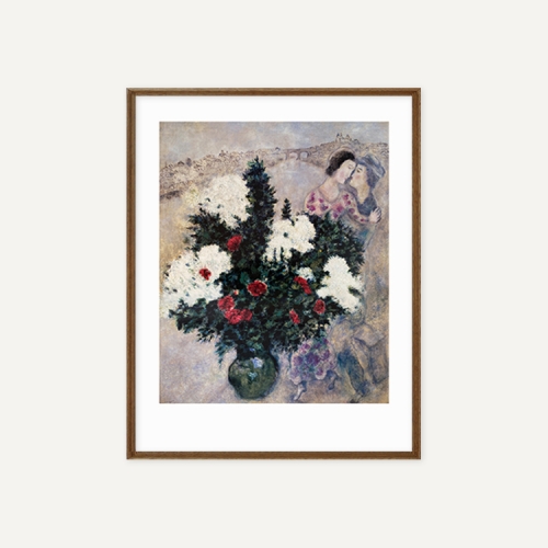 그릿시즌 마르크 샤갈 / White Lilacs (액자포함, 70x90)
