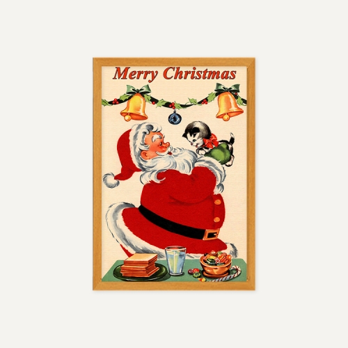 그릿시즌 Xmas Kitten (액자포함, 24x36)