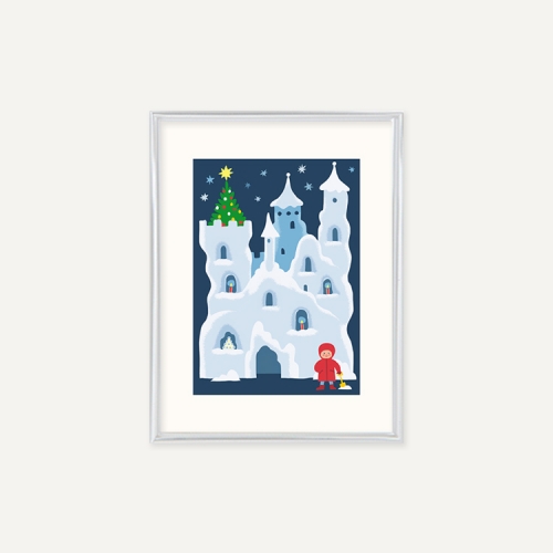 그릿시즌 티모 만타리 / Snow Castle (액자포함, 15x20)