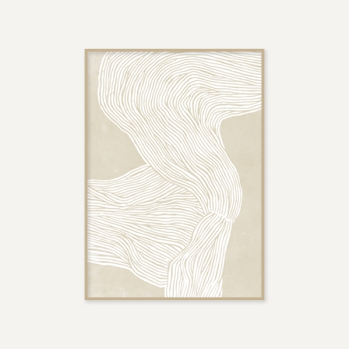 그릿시즌 레베카 하인 / The Line No.08 (액자포함, 50x70)