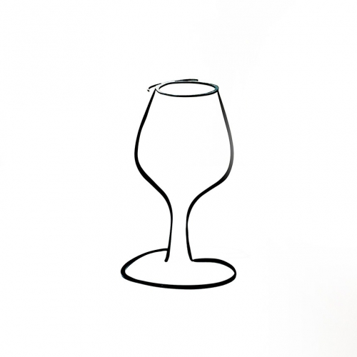 더닷 Drawing Wine Glass2