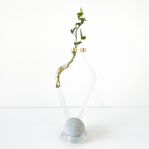 더닷 Glass Line Stone On The Jar