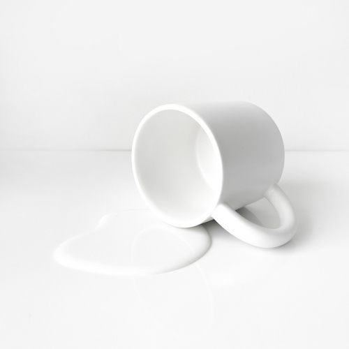 더닷 Milky Silicone Coaster Set  4pcs 1set