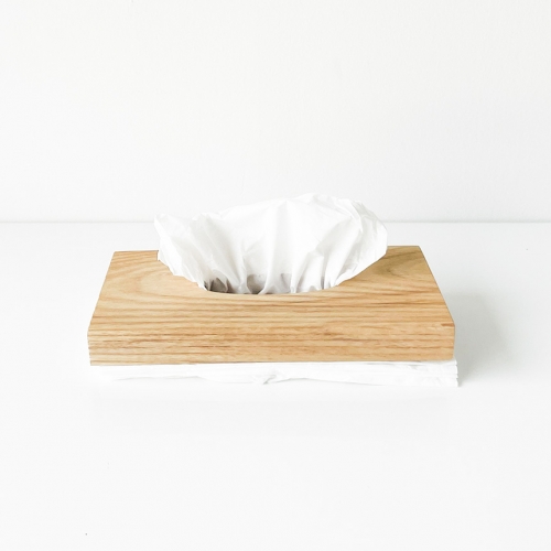 더닷 Wood Tissue Holder