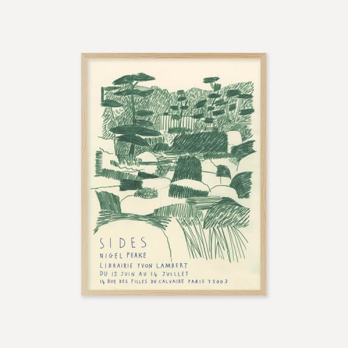 그릿시즌 나이젤 피크 / SIDES (액자포함, 45x60)