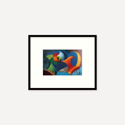 그릿시즌 데이비드 호크니 / The Eleventh V.N. Painting, 1992 (액자포함, 24x30)