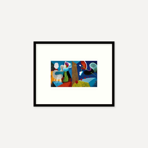 그릿시즌 데이비드 호크니 / The Other Side, 1993 (small) (액자포함, 24x30)