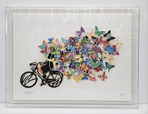 Lovely Day (Handpainted Laser Cutout), 데이비드 걸스타인 David Gerstein