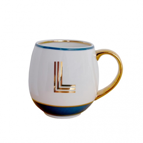 봄베이덕 Initial Mug L