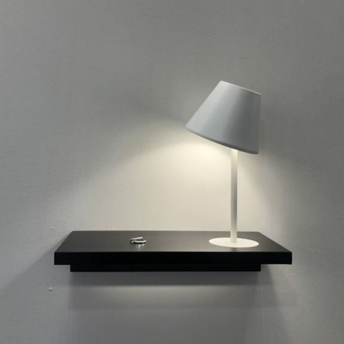 플루아 리라 브라켓 화이트 블랙 FLUA LIRA W2R BRACKET WHITE BLACK