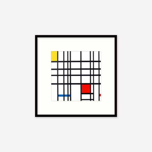 그릿시즌 피에트 몬드리안 / Composition with Yellow, Blue and Red, 1942 (액자포함, 26x26)
