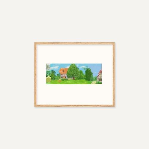 그릿시즌 데이비드 호크니 / A Year in Normandie_7 (액자포함, 27x32)