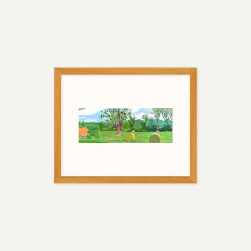 그릿시즌 데이비드 호크니 / A Year in Normandie_5 (액자포함, 27x32)