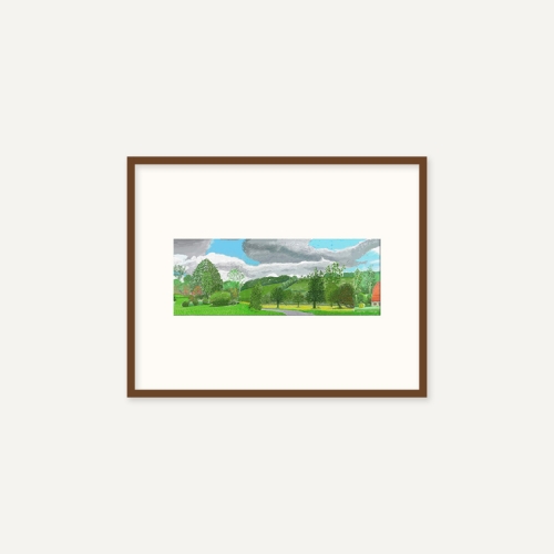 그릿시즌 데이비드 호크니 / A Year in Normandie_4 (액자포함, 27x32)