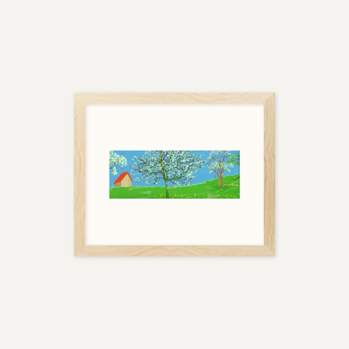 그릿시즌 데이비드 호크니 / A Year in Normandie_2 (액자포함, 27x32)