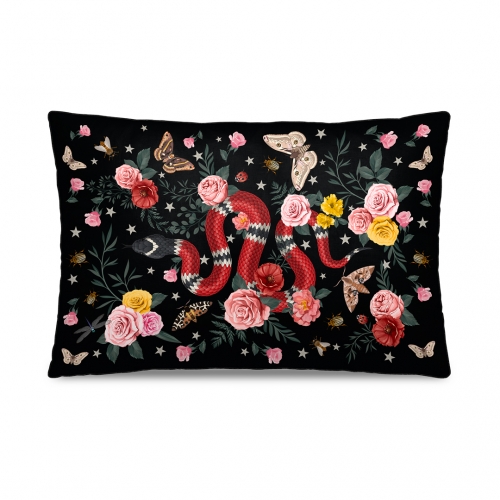 포드바쉐 쿠션 Black snake 40x60