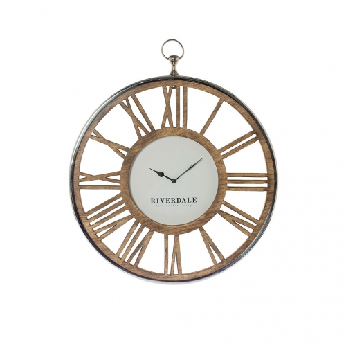 리버델 벽시계 Luton SIlver 70cm