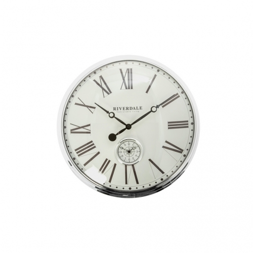 리버델 벽시계 Cambridge silver 50cm