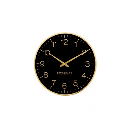 리버델 벽시계 Ritz black 40cm
