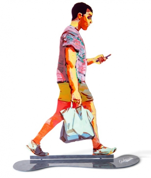 데이비드걸스타인 Apple Man 오브제
