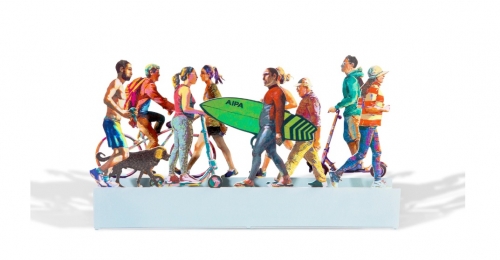 데이비드걸스타인 TLV Promenade 오브제