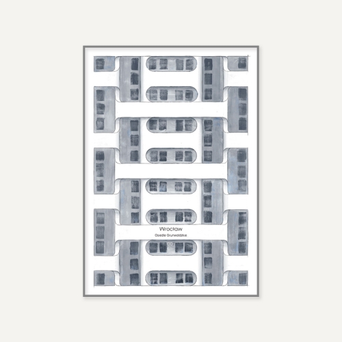 그릿시즌 쿠바 미카슈키에비치 / Grunwald Neighborhood (액자포함, 68x98)