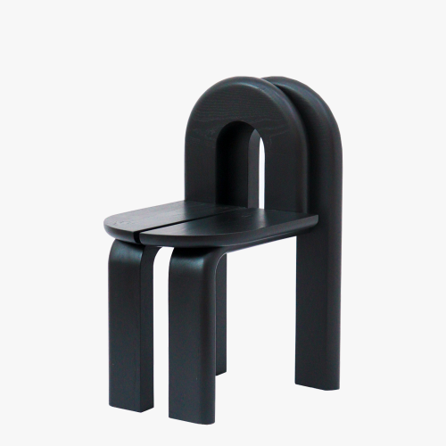 효시 OLD Chair | Black