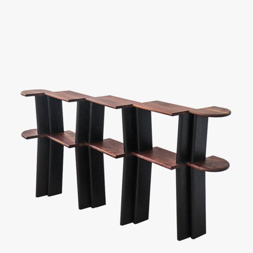 효시 Pinar Shelf | Walnut, Black