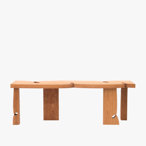 효시 Curly Bench 001 | Cherry